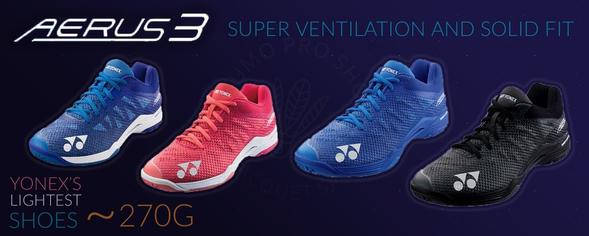 Yonex Aerus 3 Badminton Shoes on sale!