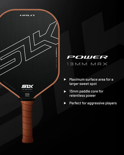 Selkirk SLK Halo Power Max Pickleball Paddle on sale at Badminton Warehouse