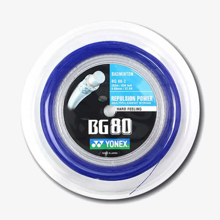 Yonex BG80 Badminton Reel on sale at Badminton Warehouse