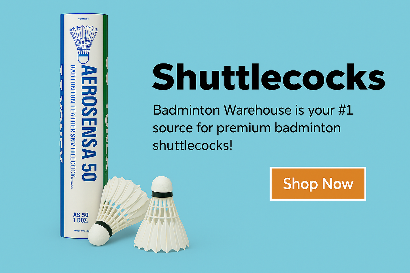 Badminton Shuttlecocks on sale at Badminton Warehouse!