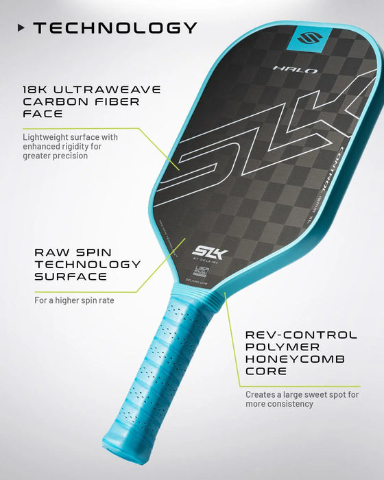 Selkirk SLK Halo Control Max Pickleball Paddle on sale at Badminton Warehouse