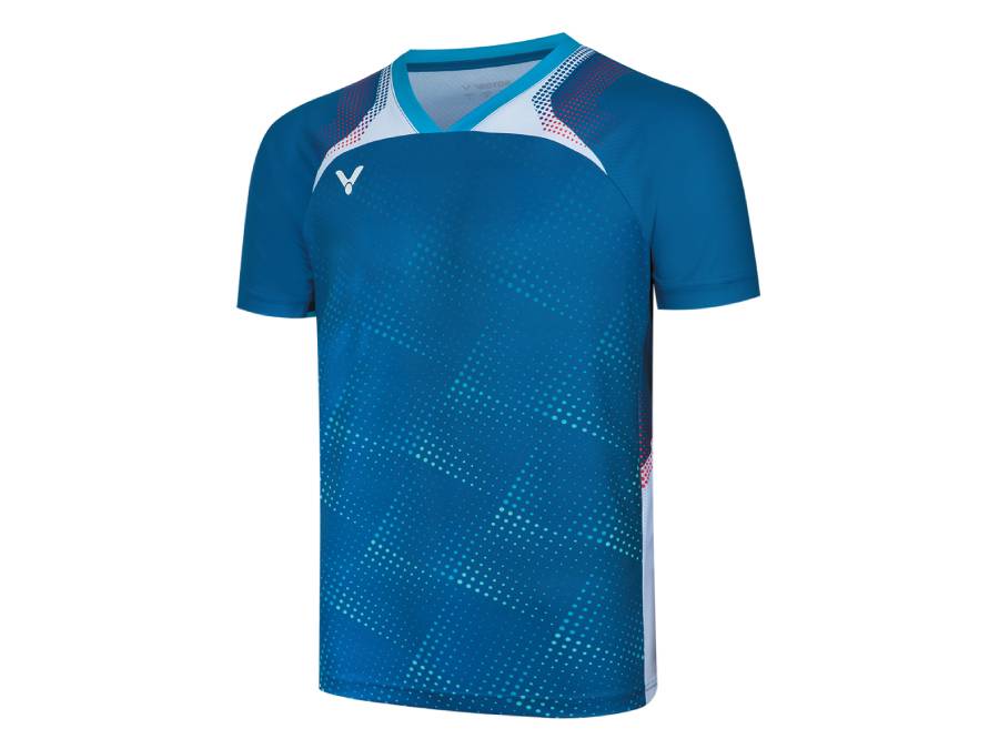 VICTOR Men's T-50012B Badminton/Tennis T-Shirt on sale at Badminton Warehouse