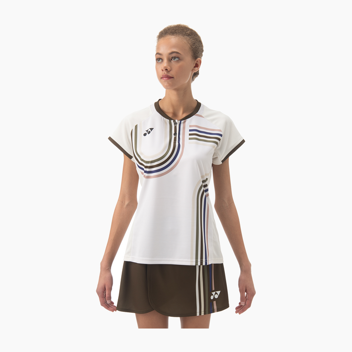 Yonex 20854 Women's Badminton Shirt on sale at Badminton Warehouse