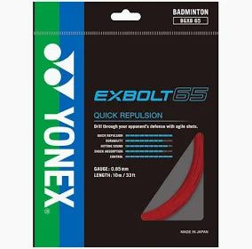 Yonex Exbolt 68 Badminton String (10MM) on sale at Badminton Warehouse