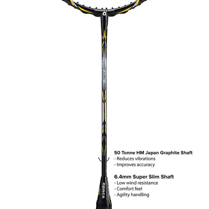 Apacs Virtuoso Pro II Badminton Racket on sale at Badminton Warehouse