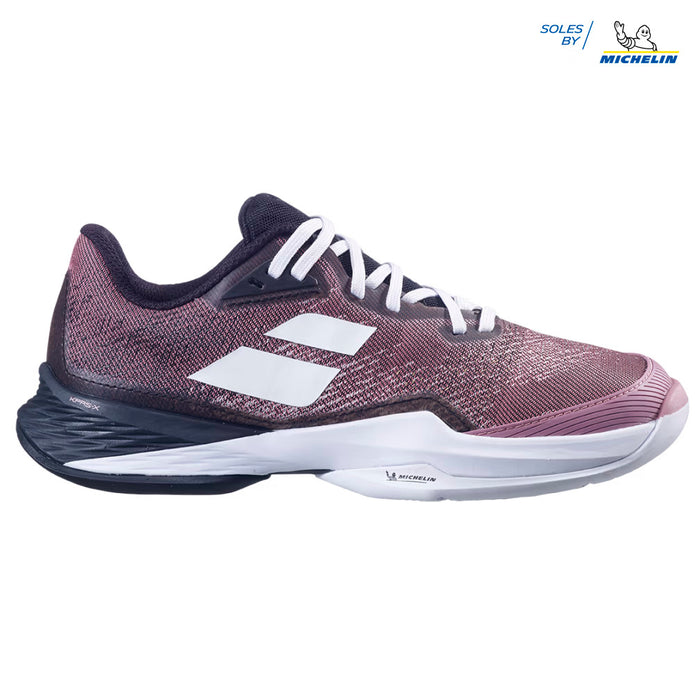 Babolat Jet Mach 3 All Court Women's Pickleball Shoe on sale at Badminton Warehouse