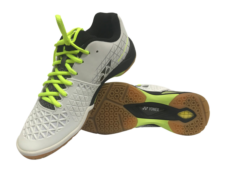 Power Cushion Eclipsion X Unisex Badminton Shoe (White/Black) on sale at Badminton Warehouse
