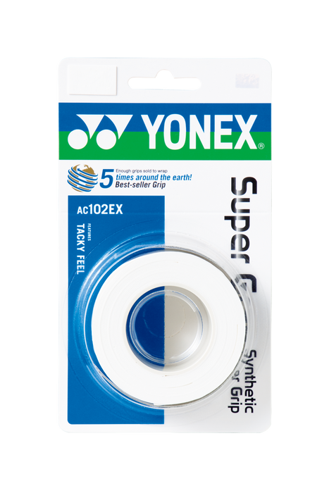 AC102EX Yonex Super Grap (3 Pack) on sale at Badminton Warehouse