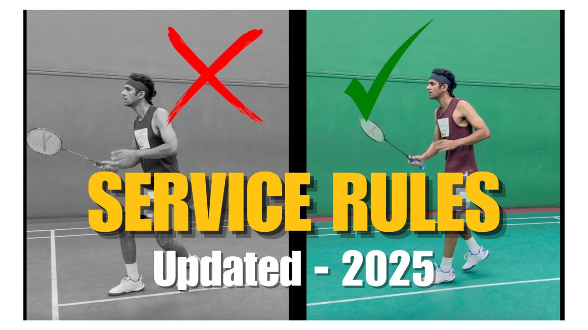 Badminton Service Rules – Updated for 2025