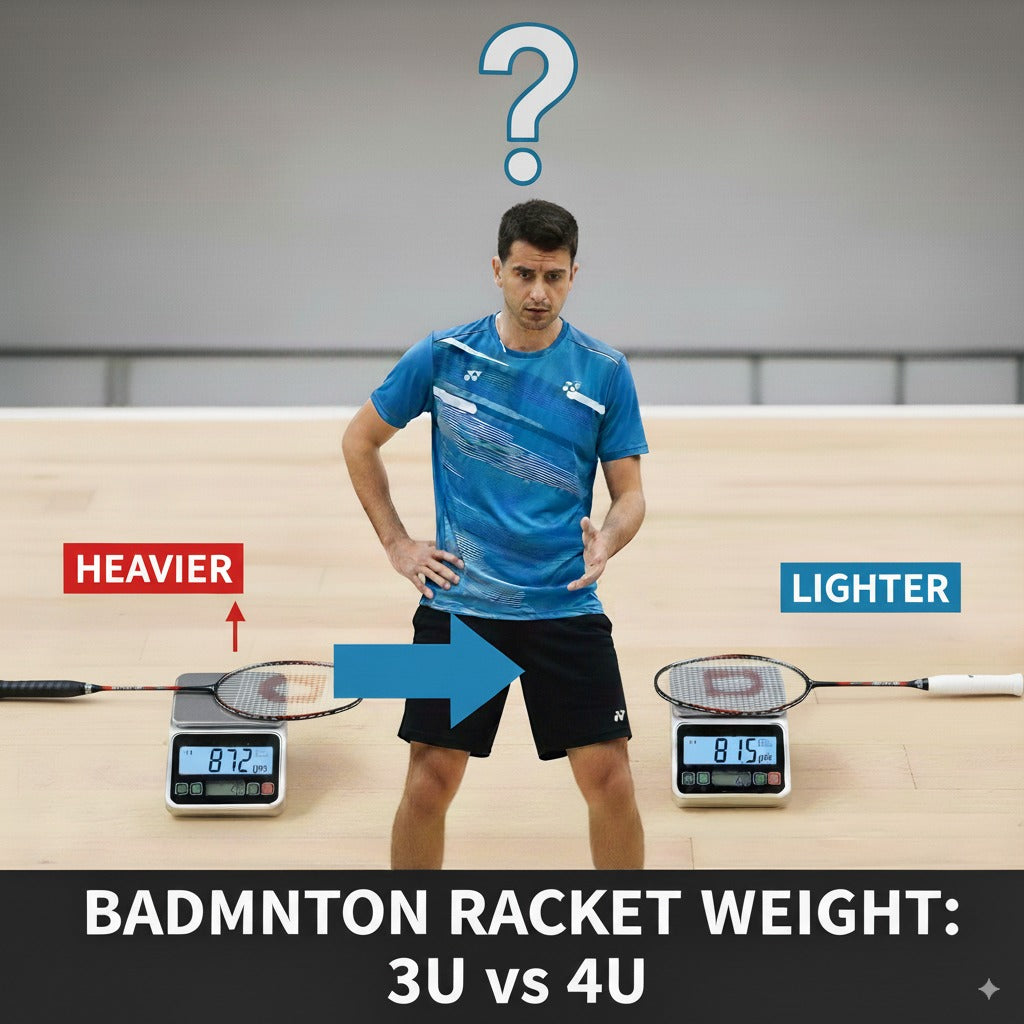 3U vs 4U Badminton Rackets: Key Differences in Power, Speed & Control