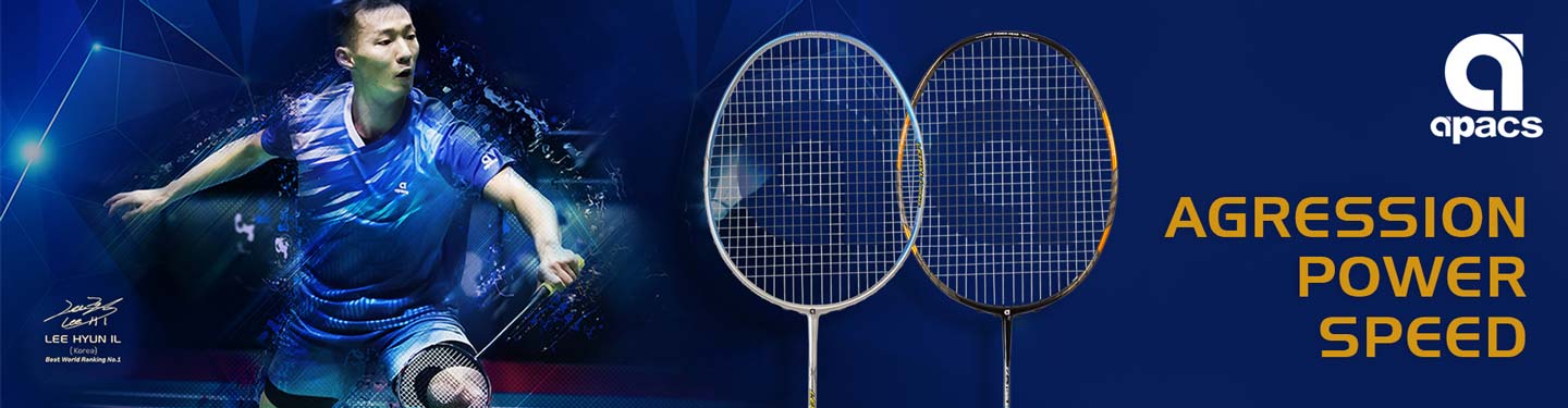 Apacs Badminton Rackets on sale at Badminton Warehouse!