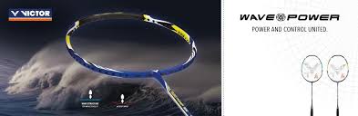 Victor Wave Power 500 Badminton Racket, affordable yet powerful.