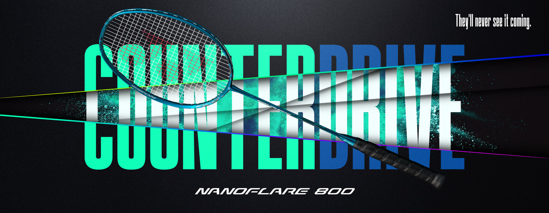 Nanoflare 800 Pro Badminton Racket - Powerful and fast!