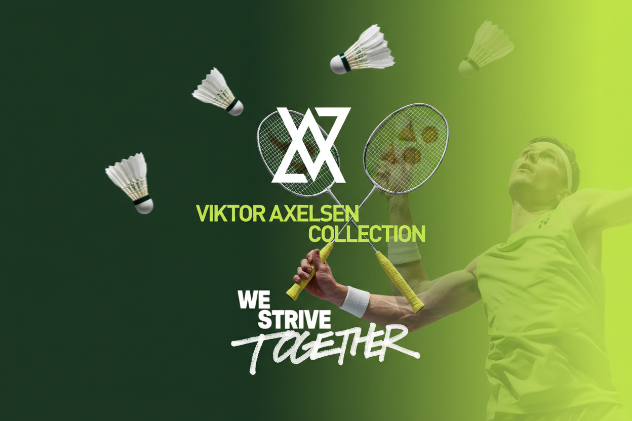 Victor Axelsen Badminton Gear on sale at Badminton Warehouse!