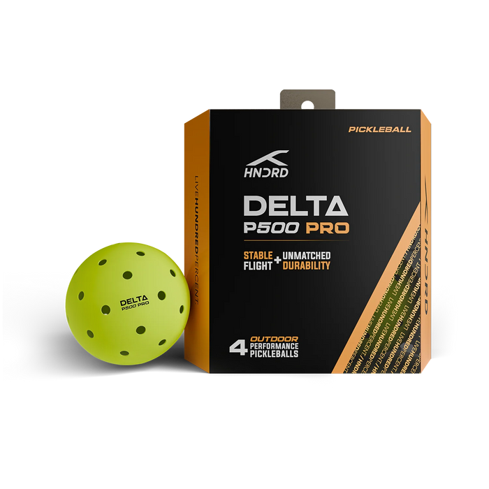 Hundred Delta P500 Pro Pickleballs  (Pack of 4)
