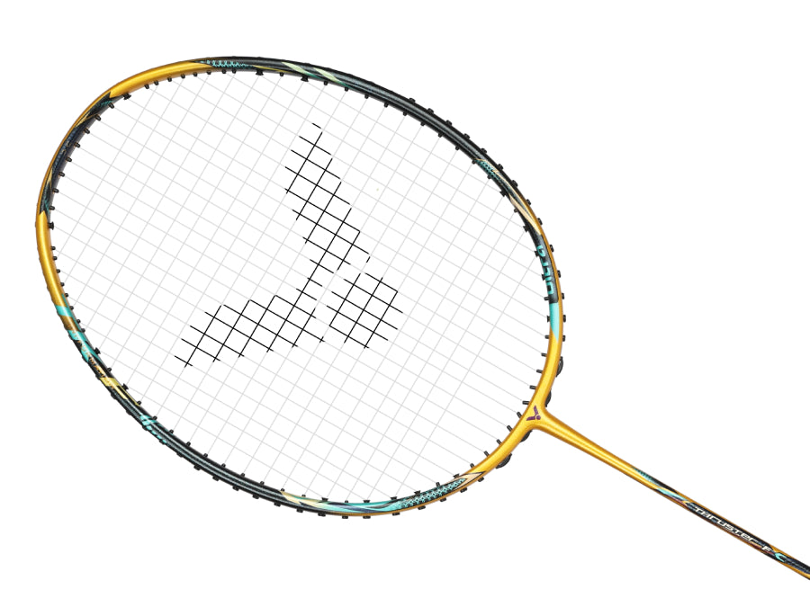 Victor Thruster F-C Ultra-X Badminton Racket (Fortuna Gold, Made