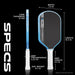 JOOLA Hyperion Pro V Pickleball Paddle on sale at Badminton Warehouse