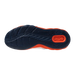 Outsole view of Mizuno Wave Enforce Court 2 AC Men's pickleball and tennis shoe showing navy X10 carbon rubber outsole and multidirectional traction pattern
