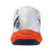 Rear view of Mizuno Wave Enforce Court 2 AC Men's pickleball and tennis shoe showing MIZUNO ENERZY heel cushioning and navy outsole