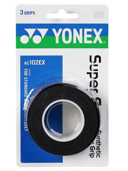 onex Super Grap 3 Wraps Overgrip – AC102EX-3 — Badminton Warehouse