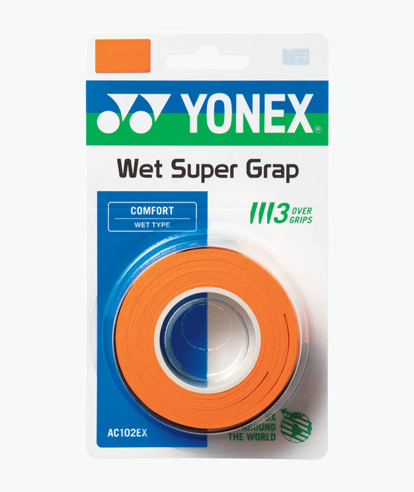 AC102EX Yonex Super Grap (3 Pack) on sale at Badminton Warehouse