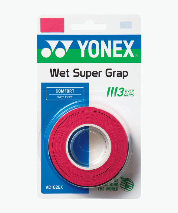 AC102EX Yonex Super Grap (3 Pack) on sale at Badminton Warehouse