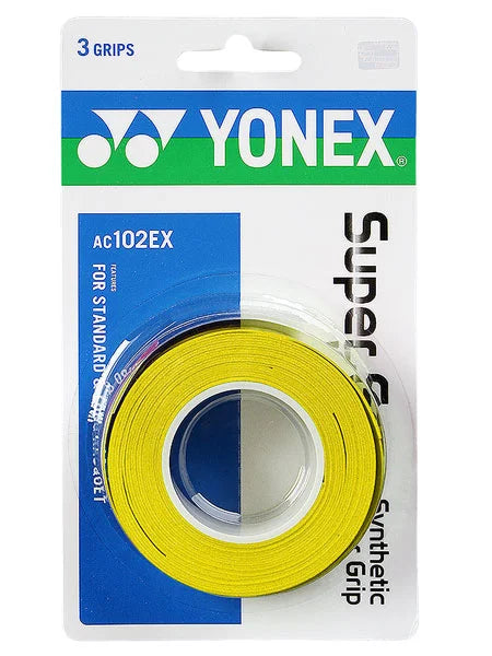 onex Super Grap 3 Wraps Overgrip – AC102EX-3 — Badminton Warehouse