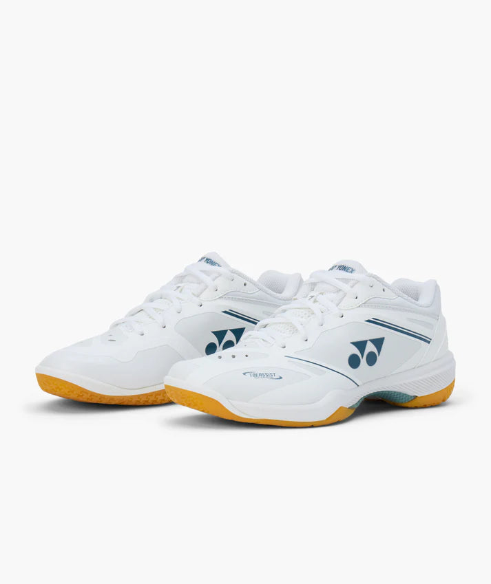 YONEX インハイ2025ポロシャツ XO ホワイト Yonex Power Cushion 65 Z4 Wide Fit Badminton Shoes 2025