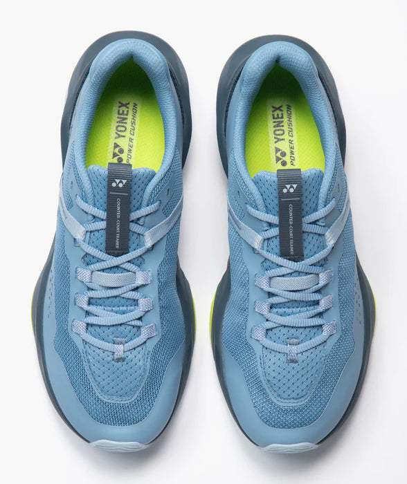Yonex Counter-Court Men's Trainer (Smoke Blue) on sale at Badminton Warehouse!