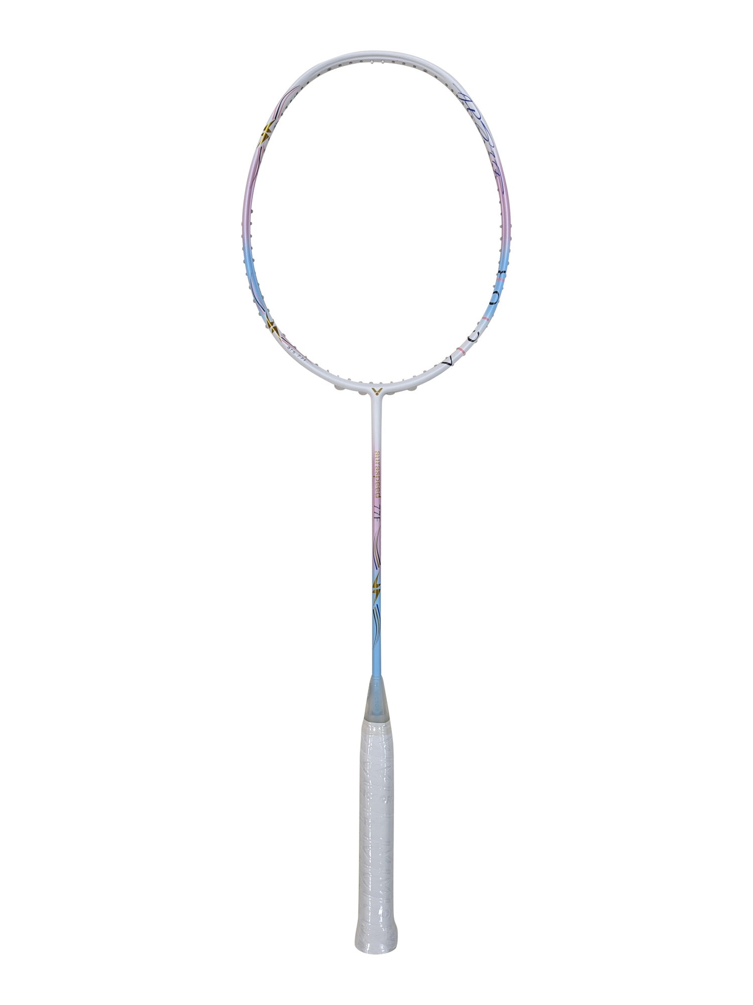 Victor オーラスピード77F 2023 Victor Auraspeed 77F (Light Pink Blue) – BadmintonDirect.com