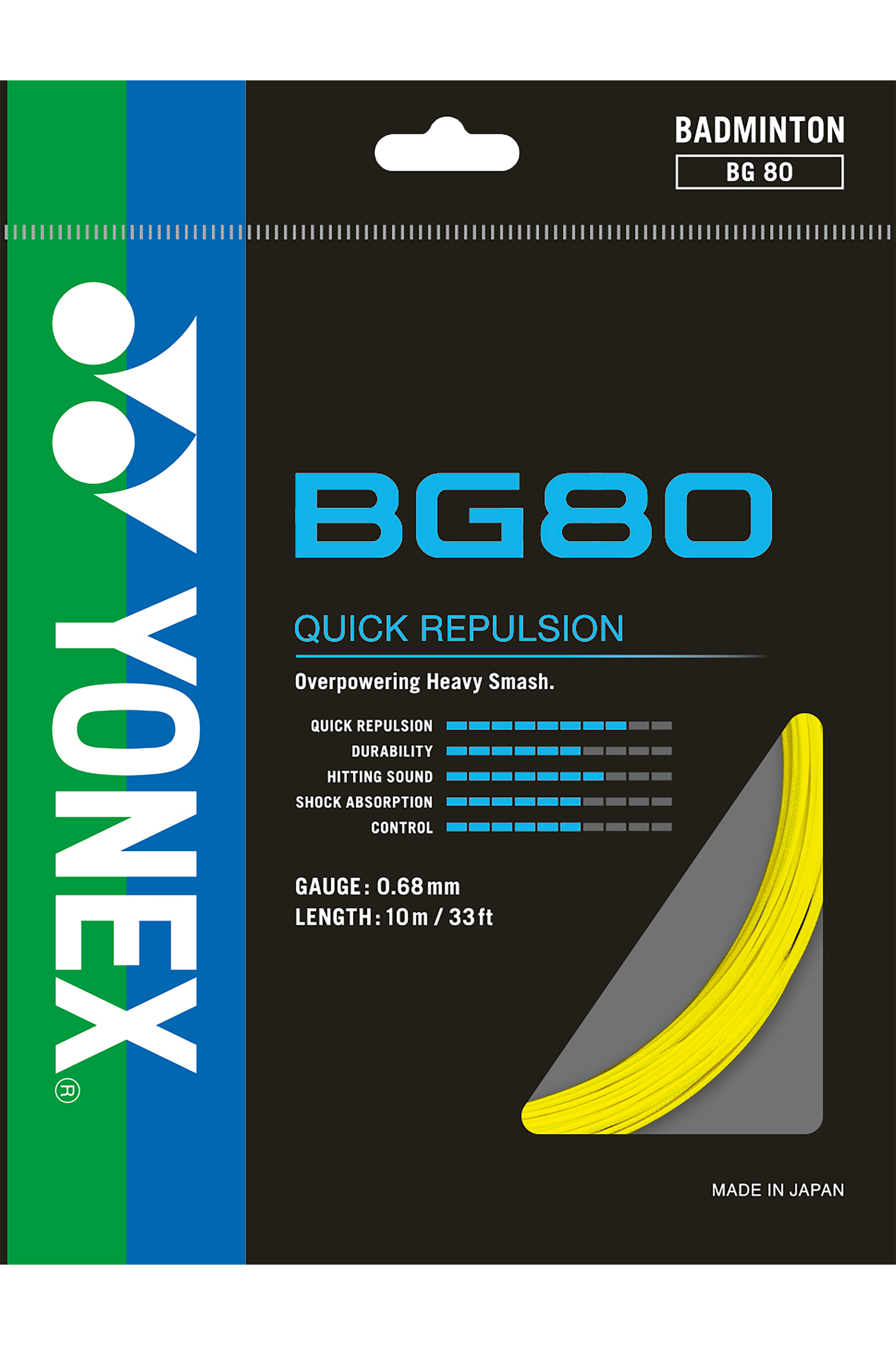 Yonex BG-80 Badminton String Yonex BG-80 Badminton String