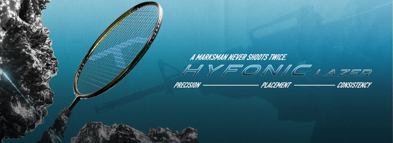 Hyfonic Lazer Badminton Racket on sale at Badminton Warehouse!