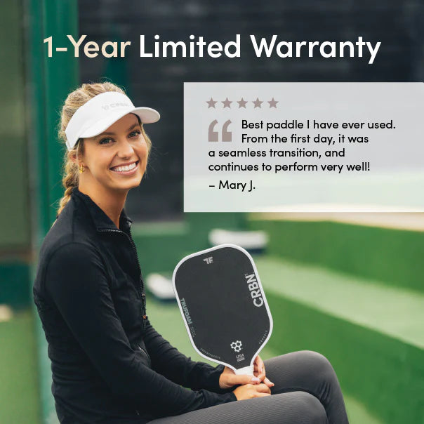 CRBN⁴ TruFoam Genesis (Hybrid, Aerocurve) Pickleball Paddle on sale at Badminton Warehouse