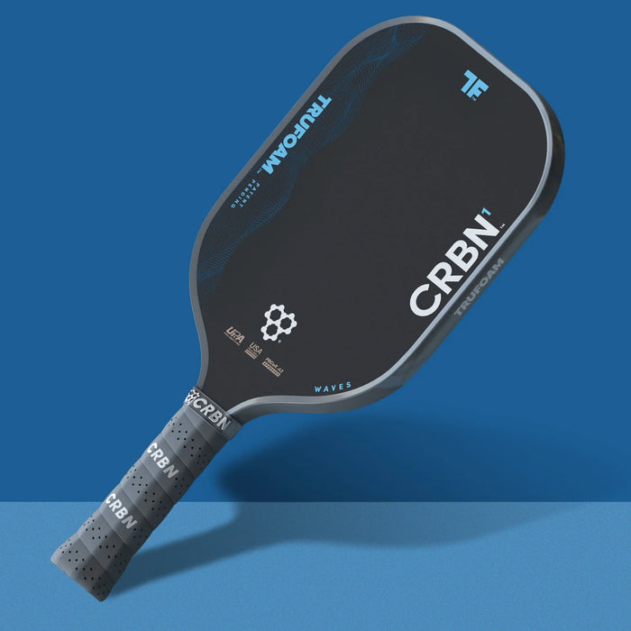 CRBN⁴ TruFoam Waves Pickleball Paddle (Hybrid, AeroCurve)