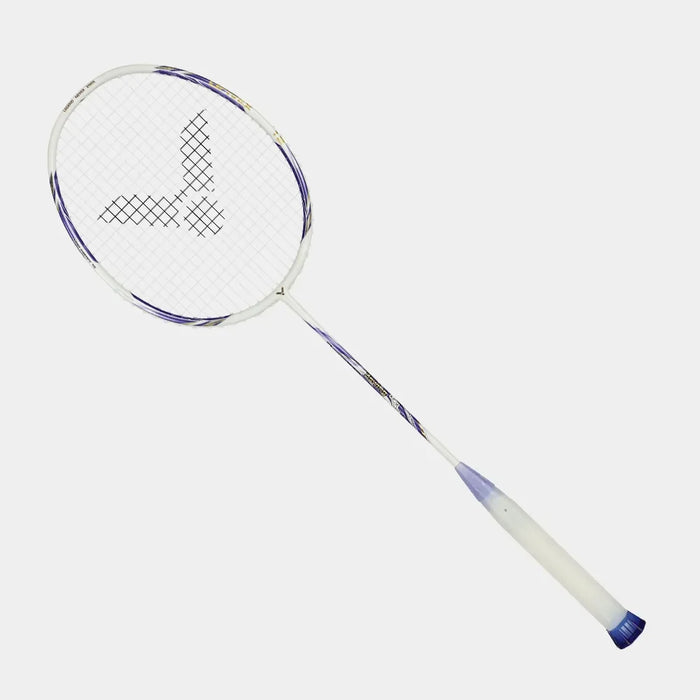 Victor DriveX 12 ZSW 2.0 AJ badminton racket angled full view