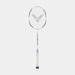 Victor DriveX 12 ZSW 2.0 AJ badminton racket full front view in Pearly White