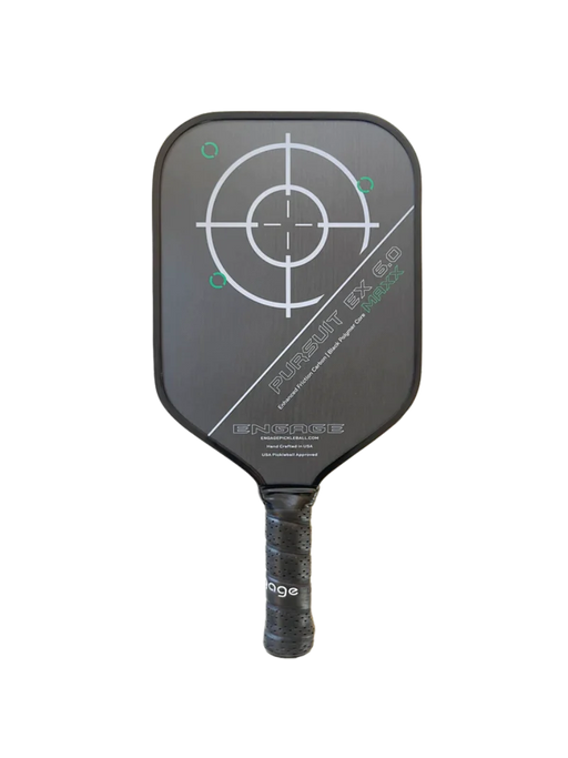 Engage Pursuit Maxx EX 6.0 Enhanced Friction Carbon Pickleball Paddle on sale at Badminton Warehouse
