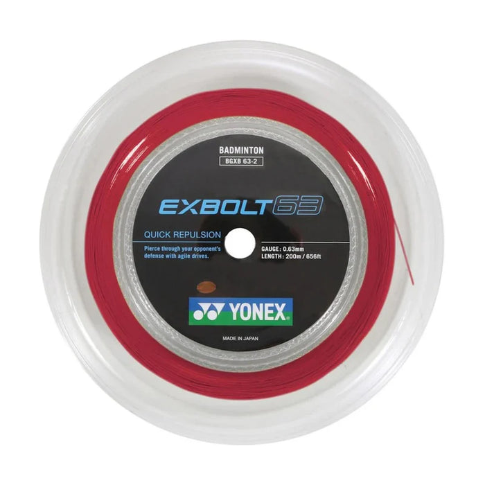 Nori 　YONEX EXBOLT 63　100m　2ロール Yonex Exbolt 63 Badminton Reel