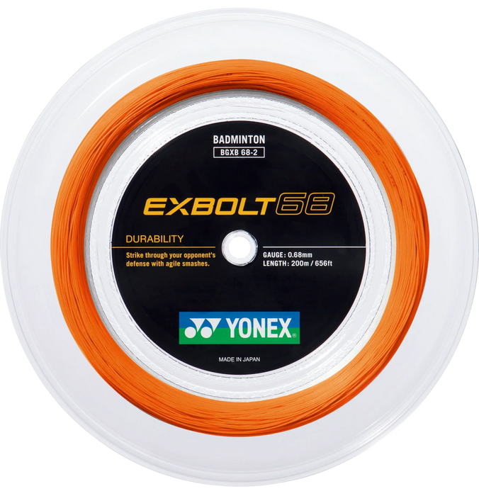 Yonex Exbolt 68 Badminton Reel on sale at Badminton Warehouse
