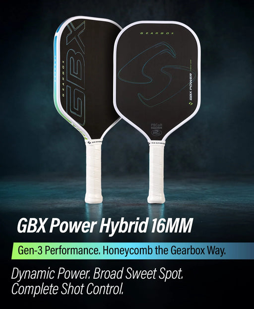 GBX Power Hybrid 16mm Pickleball Paddle on sale at Badminton Warehouse!