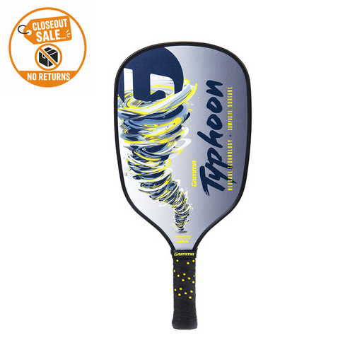 Gamma Typhoon Pickleball Paddle on sale at Badminton Warehouse