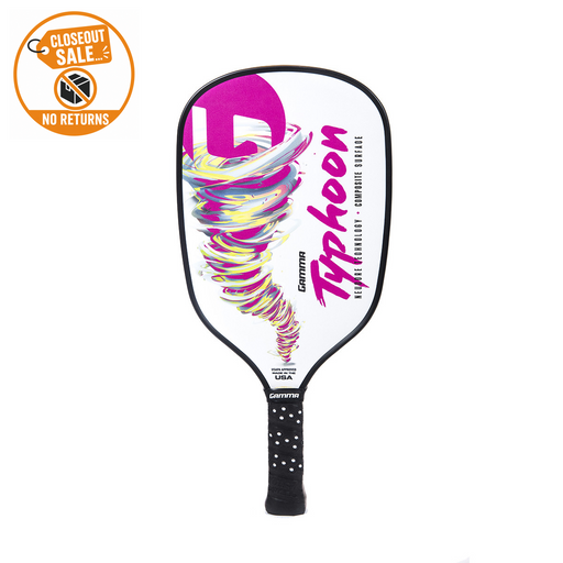 Gamma Typhoon Pickleball Paddle on sale at Badminton Warehouse