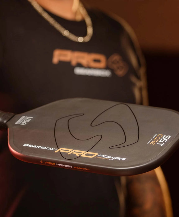 Gearbox Pro Power Elongated Pickleball Paddle on sale at Badminton Warehouse