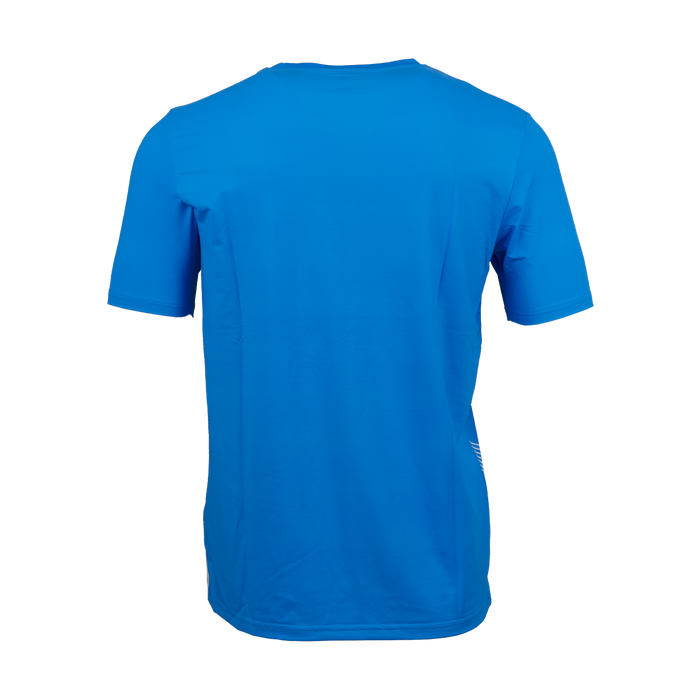Hundred HBTS-4M128-3 Men’s Badminton Shirt – Blue on sale at Badminton Warehouse