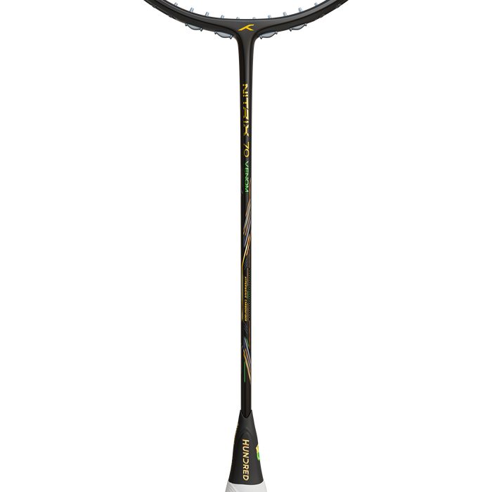 Nitrix Hundred Racket Hundred Nitrix Venom 70 Badminton Racket | Head-Heavy Attack