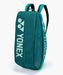 Yonex Pro Racquet Bag 6 BA92426 Teal Green upright view with large Yonex logos and backpack-style carrying straps
