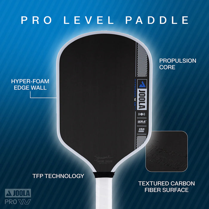 JOOLA Simone Jardim Hyperion Pro IV 16mm Pickleball Paddle on sale at Badminton Warehouse