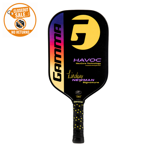 Gamma Lindsey Newman Havoc Picklball Paddle on sale at Badminton Warehouse