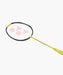 Yonex Nanoflare 1000Z Badminton Racket - Lightning Yellow 2023 (angled view) on sale at Badminton Warehouse