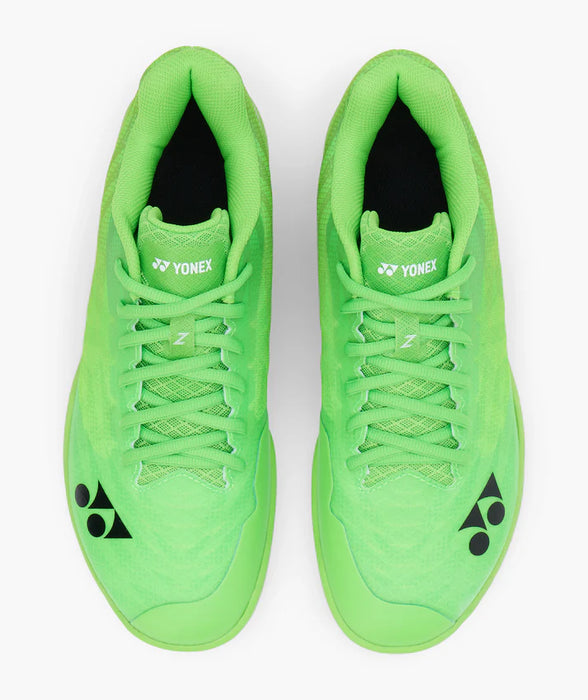 Yonex Aerus Z2 Men's Badminton Court Shoe - Flash Green on sale at Badminton Warehouse